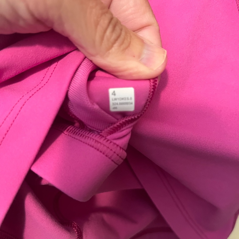 Lululemon Bright Pink High Rise Align Tank - Picture 4 of 4